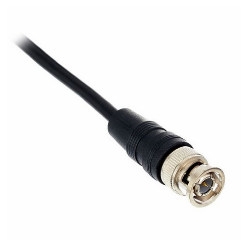 Kabel przewód antenowy BNC 5 m czarny 50 Ohm RG58 pro snake na Arena.pl