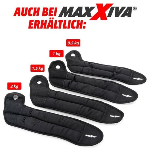 MAXXIVA Komplet kajdanek obciążających na dłonie, 2 x 2 kg, na Arena.pl