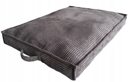 Legowisko Posłanie Poducha MIĘKKIE PLUSZOWE 100x70cm ASO szary na Arena.pl