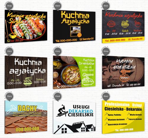 nadruk UV TABLICZKA reklamowa nierdzewna DREWNO OPAŁOWE dibond 40x30 na Arena.pl