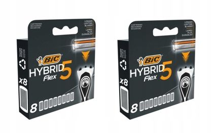 BIC WKŁADY DO GOLAREK HYBRID 5 FLEX BLISTER 16 SZT na Arena.pl