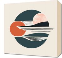 Obraz 40x40cm Spokojny Odcień Głębi