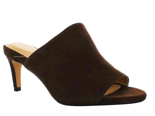 Clarks Czółenka damskie - Amali Astra - rozmiar 36 - brązowe skóra zamszowa na Arena.pl