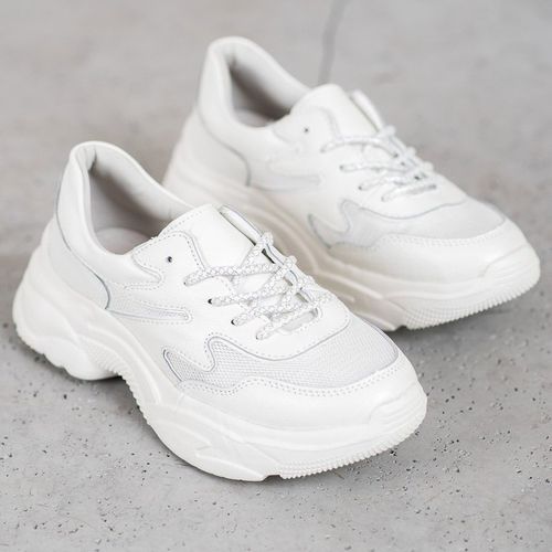 Skórzane Białe Sneakersy r.41 na Arena.pl