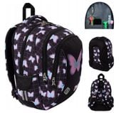 plecak 3-komorowy stright bp-26 pastel butterfly