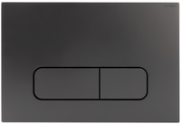 Przycisk spłukujący do stelaża Geberit Delta Sigma Gun Metal cichy super