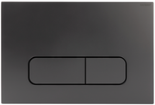 Przycisk spłukujący do stelaża Geberit Delta Sigma Gun Metal cichy super