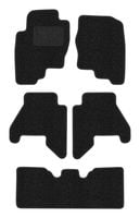 Dywaniki welurowe antracytowe Nissan Pathfinder R51 2004-2014