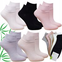 5 par STOPKI DAMSKIE SKARPETY BAMBUSOWE 38/42