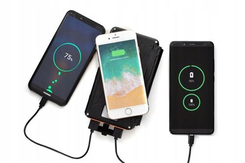 PANCERNY POJEMNY DUŻY POWERBANK SOLARNY 16000 mAh na Arena.pl