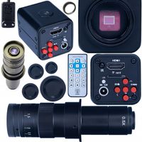 MIKROSKOP CYFROWY POWIĘKSZENIE 180X KAMERA Norma Black PRO HDMI 1080P 2W1