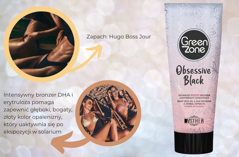 Asther Green Zone Obsessive Black Silny Bronzer 200ml zdjęcie 3