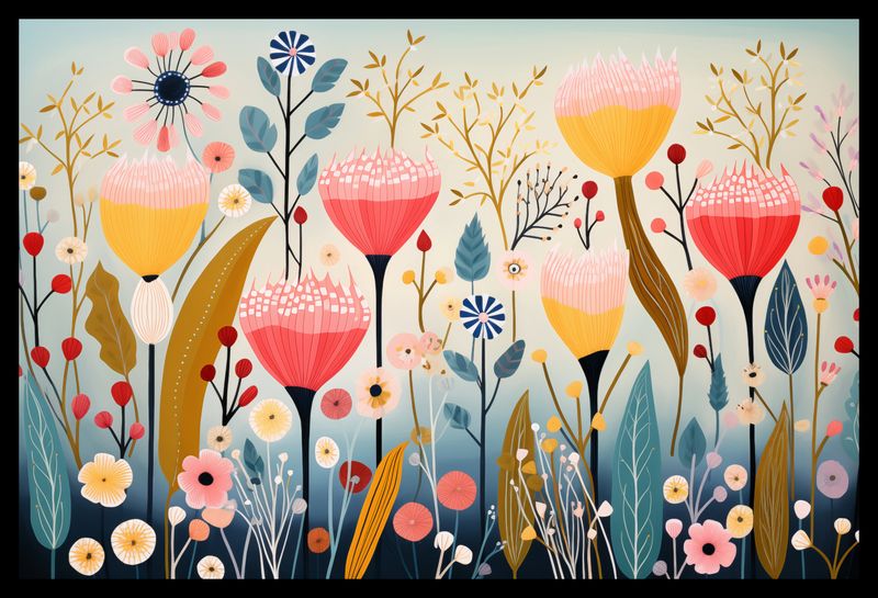 Plakat 45x30cm Ogród Marzeń zdjęcie 2