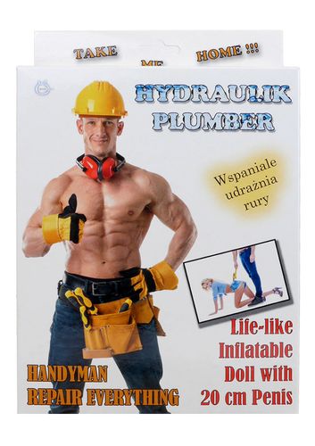 lalka  hydraulik   plumber male doll na Arena.pl