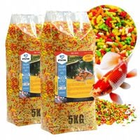 POKARM KARMA PASZA ZANĘTA GRANULAT DLA RYB KOI KARPI NA OCZKO WODNE