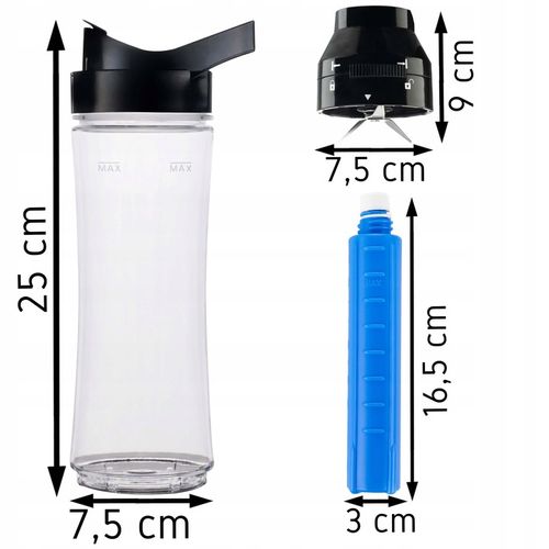 2 x Kubek BIDON 700ml Blender ręczny Yoer HB01S na Arena.pl