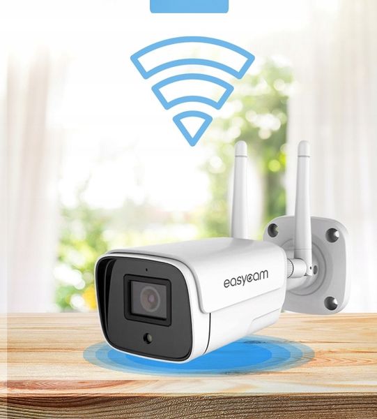 Kamera IP EasyCam zewnętrzna WiFi IR 30m Tuya 2MPx zdjęcie 5