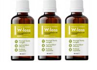 3x W-Loss - Naturalne krople na szybkie odchudzanie 30ml