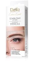 DELIA EYEBROW EXPERT - Szablony do brwi 10szt k12
