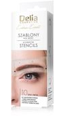 DELIA EYEBROW EXPERT - Szablony do brwi 10szt k12