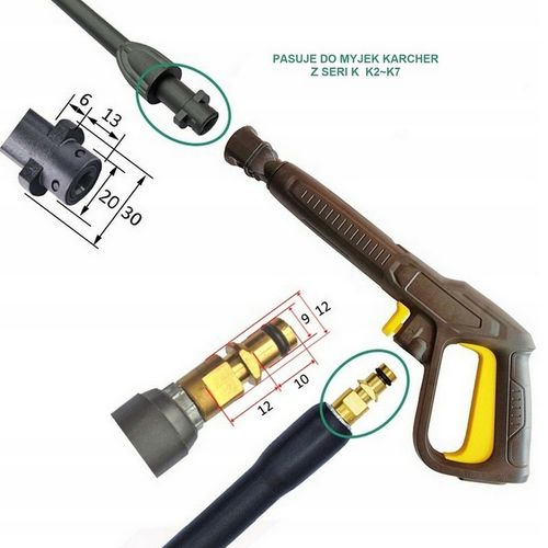 Pistolet ciśnieniowy do myjki Karcher K2-K7 – Mocny, Wytrzymały na Arena.pl