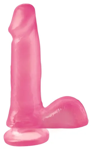 pipedream basix model z podstawą przyssawką rożowy 15 cm pvc na Arena.pl