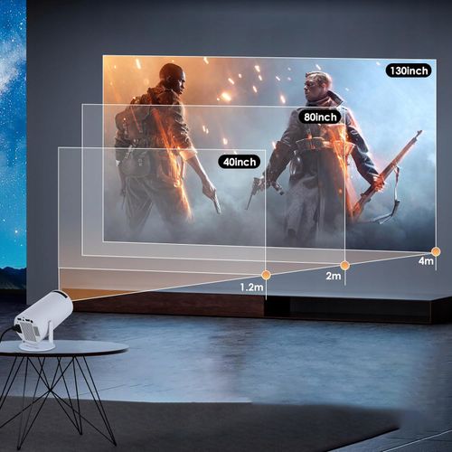 Projektor retoo ER1007 biały na Arena.pl