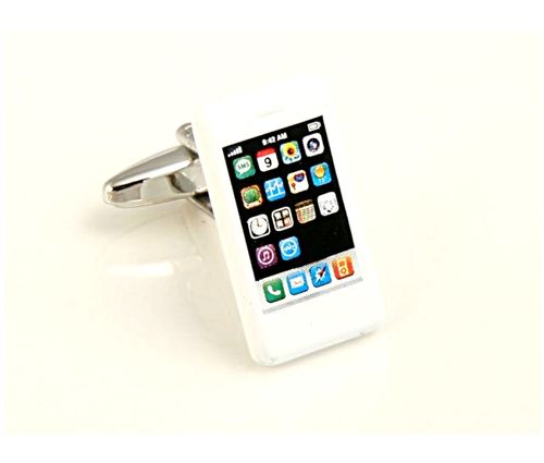 Spinki do mankietów srebrne iphone na Arena.pl