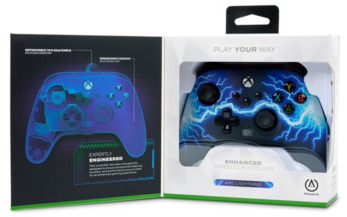 Gamepad PowerA Enhanced Arc Lightning do PC Xbox na Arena.pl