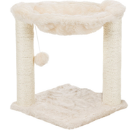 TRIXIE Drapak piętrowy legowisko kota do drapania zabawka beżowy 50x41x41cm