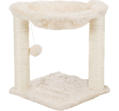 TRIXIE Drapak piętrowy legowisko kota do drapania zabawka beżowy 50x41x41cm