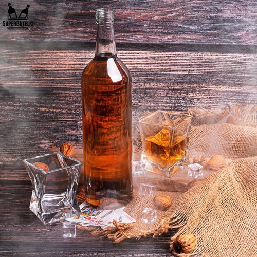 10x BUTELKI MONOPOLOWE 1L 1000 ml WÓDKĘ BIMBER SOK nalewki z zakrętką na Arena.pl