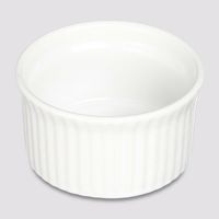 Kokilka do zapiekania 9 cm biała