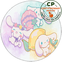 Opłatek na tort Cinnamoroll