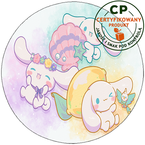 Opłatek na tort Cinnamoroll zdjęcie 1