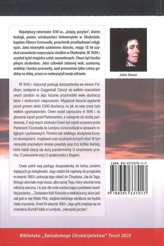 O umartwianiu grzechu - John Owen - oprawa twarda na Arena.pl