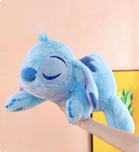 ŚPIĄCY STITCH DUŻA MASKOTKA PODUSZKA KOCYK LILO I STICH PLUSZAK PRZYTULANKA na Arena.pl