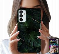 ETUI DO SAMSUNG GALAXY M13 4G - ELEGANCKIE LIŚCIE MODNE WZORY NA CASE