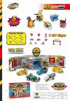 Zestaw Parking  Do Zabawy Dla Dzieci Sk-128G