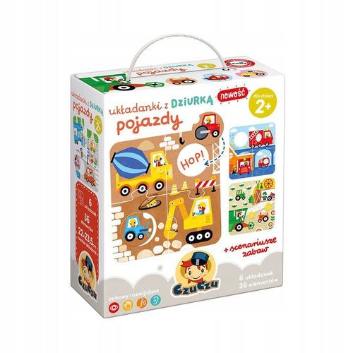 Czuczu Układanki z dziurką Pojazdy na Arena.pl