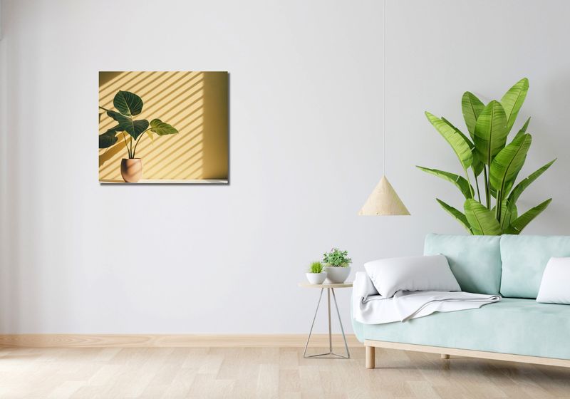 Obraz 70x60cm Złota Poświata zdjęcie 2