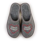 Ciepłe Kapcie Super Babcia Prezent Dla Babci Pl 36