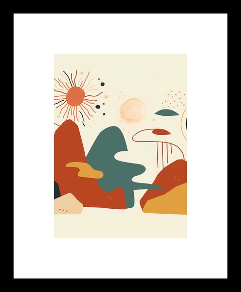 Plakat 20,5x28,4cm Kosmos Barw zdjęcie 3