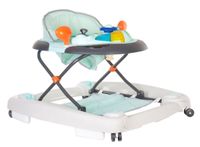 ND31B0102212 Chodzik kołyska z kierownicą - niebiesko szary
