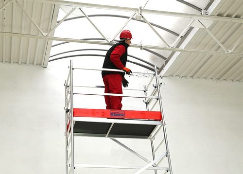 Rusztowanie aluminiowe ClimTec firmy KRAUSE - wysokość robocza 3m na Arena.pl