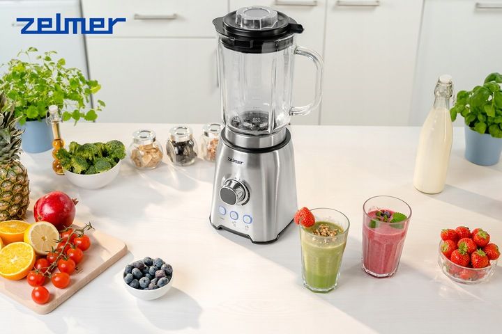 BLENDER KIELICHOWY ZELMER DO KOKTAJLI KRUSZY LÓD MIKSUJE SZKLANY 1200W zdjęcie 16