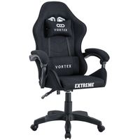 fotel gamingowy extreme vortex black/black