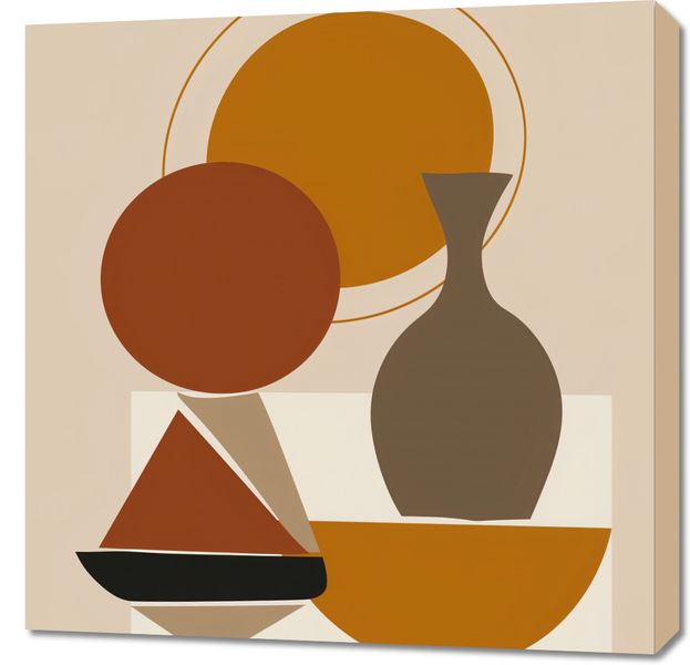 Obraz 70x70cm Geometryczna Utrata zdjęcie 1