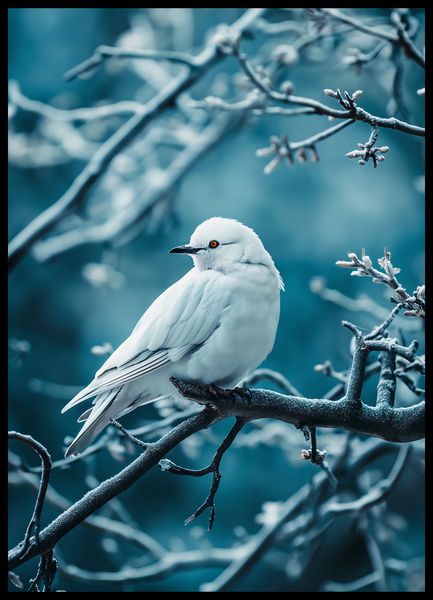 Plakat 50x70cm Perłowy Ptak zdjęcie 2