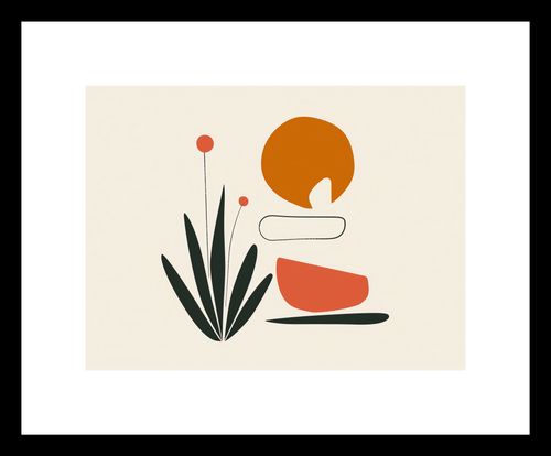 Plakat 20x15cm Abstrakcyjny Zen na Arena.pl